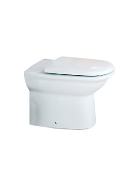 Roca Giralda Back To Wall WC Pan With Toilet Seat | 347465000