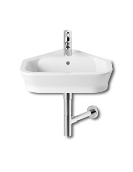 Roca The Gap White Corner Basin 480mm Wide | 32747R000