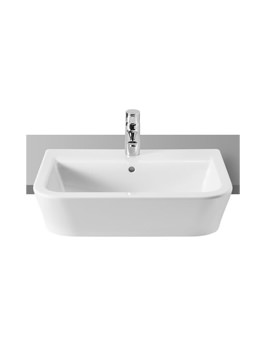 Roca The Gap White Semi-Recessed Basin 560mm Wide | 32747S000
