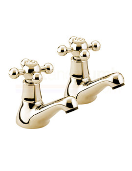 Bristan Regency Bath Taps Gold Plated | R 3-4 G