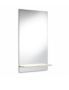 Roca Hall Mirror 540mm Wide With Shelf | 856123611