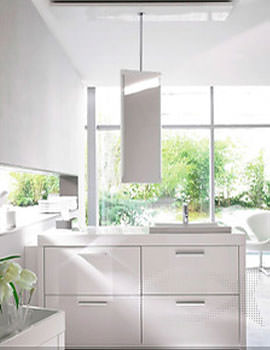 Duravit 2nd Floor Mirror With Lightning 36 x 350mm White | 2F 9642