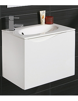 HIB Sienna 1 x Drawer Unit White 600mm | 1420142