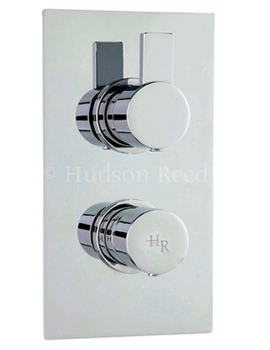Hudson Reed Rapid Twin Concealed Thermostatic Shower Valve With Diverter RAP3207