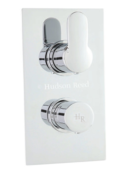 Hudson Reed Dias Twin Concealed Thermostatic Shower Valve | DIA3210