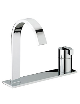 Bristan Chill 2 Hole Basin Mixer Mounting Plate | CL PL2HBAS C