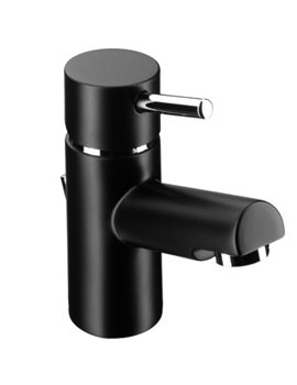 Bristan Prism Black Small Basin Mixer Tap | PM SMBAS B