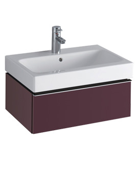 Twyford 3D Washbasin And Vanity Unit 1 Drawer 600mm | 3D4711WH