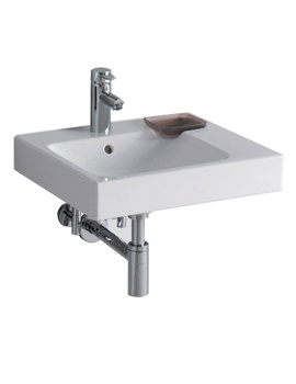 Twyford 3D Washbasin With Shelf 500mm | 3D4411WH
