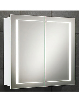 HIB Colorado LED Illuminated Cabinet 660mm x 630mm | 9102000