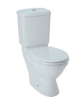 Twyford View Close Coupled WC Pan Total Install 690mm HO or BO | VW1148WH