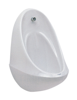 Twyford Spectrum Concealed Trap Urinal Bowl | VC7004WH