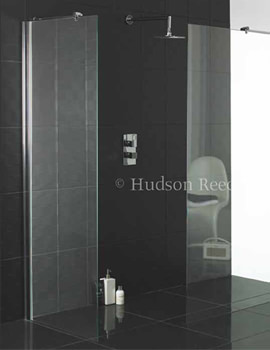 Hudson Reed Wetroom Shower Screen 800mm Wide x 2000mm High | WRSB800