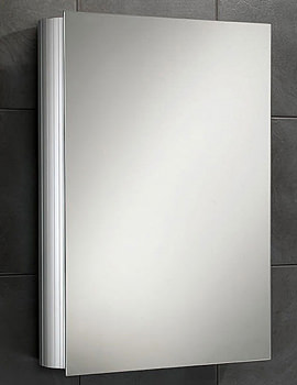 HIB Nitro Aluminium Mirror Cabinet 500mm x 700mm | 42400