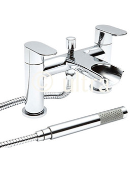 Ultra Flume Bath Shower Mixer Tap With Shower Kit | FLU304