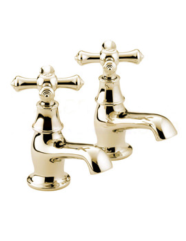Bristan Colonial Basin Taps Gold | K 1-2 G