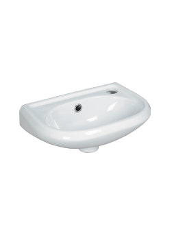 Roca Reyna White Cloakroom Basin 400mm x 265mm | 475130000