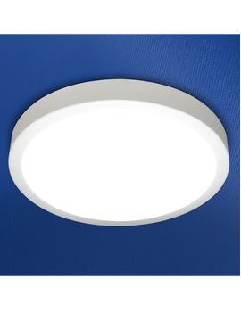 HIB Franco White Finished Circular Ceiling Light | 0600