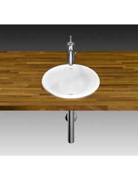 Roca Foro In Countertop Basin 360mm Dia | 327880000
