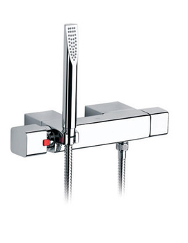 Roca Thesis Wall Mounted Thermostatic Shower Mixer | 5A1350C00