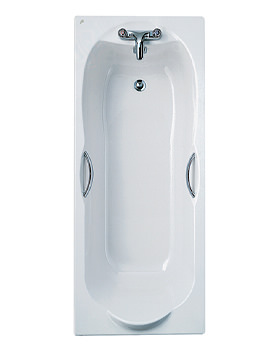 Ideal Standard Alto Rectangular Bath With Grip 1700 x 700mm | E769401