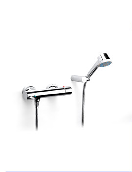 Roca Targa Wall Mounted Thermostatic Shower Mixer | 5A1360C00