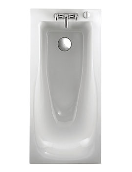 Ideal Standard First Acrylic Bath With Overflow System 1500mm | E879101