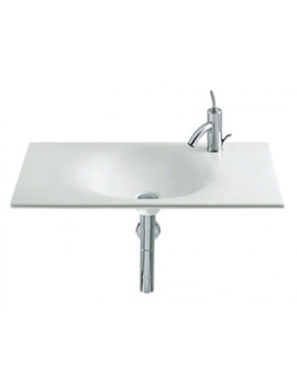 Roca Kalahari White Wall Hung Basin 650mm Wide | 327874000