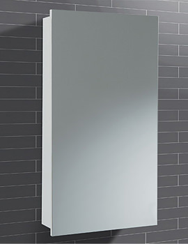 HIB Denia Small Bathroom Mirrored Cabinet 400mm | 993.804003