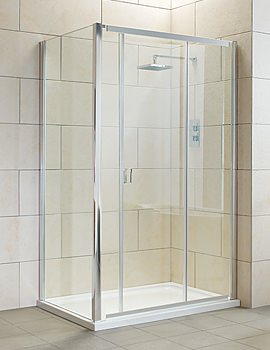Aquadart Elation Sliding Shower Door 1200mm | AQ5231