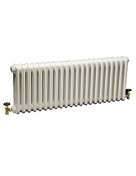 DQ Heating Modus 2 Column Radiator 400mm High 26 to 44 Sections