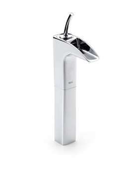 Roca Evol Extended Basin Mixer Tap With Pop-Up Waste | 5A3449C00