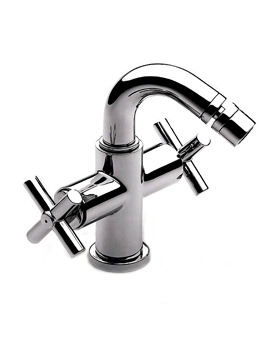 Roca Loft Bidet Mixer Tap With Pop-Up Waste | 5A6043C00