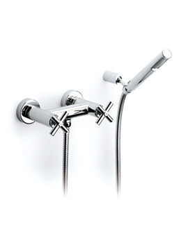 Roca Loft Wall Mounted Shower Mixer With Kit | 5A2043C00