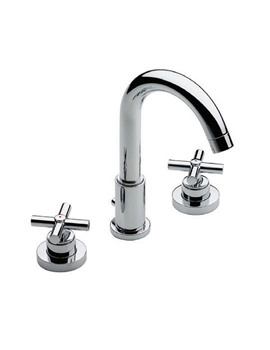 Roca Loft Deck Mounted 3 Hole Basin Mixer Tap | 5A4443C00