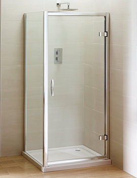 April Identiti2 Hinge Shower Door Semi Frameless 760-800mm | AP9361