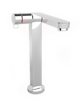 Roca Singles-Pro Extended Basin Mixer Tap With Pop-Up Waste | 5A7536C00