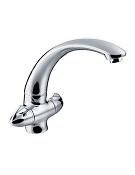 Ideal Standard Academy Twin Flow Kitchen Mixer Tap | A0206AA