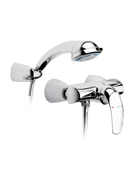 Roca M2-N Wall-Mounted Bath Shower Mixer Tap With Kit | 5A2068C00