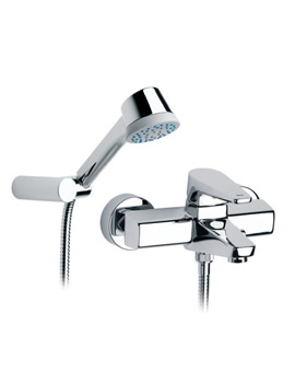 Roca Esmai Wall Mounted Bath Shower Mixer Tap With Kit | 5A0131C00