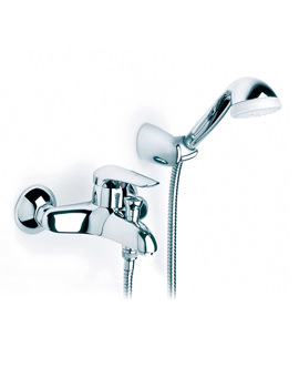 Roca Monojet-N Wall Mounted Bath Shower Mixer Tap With Kit | 5A0139C00