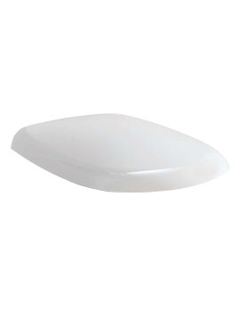 Twyford Quinta Toilet Seat And Cover With Stainless Steel Top Fix Hinges - QT7864WH