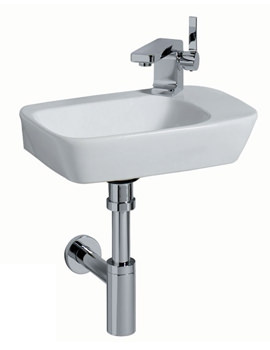 Twyford Vello Handrinse Basin 400 x 295mm | VO4811WH
