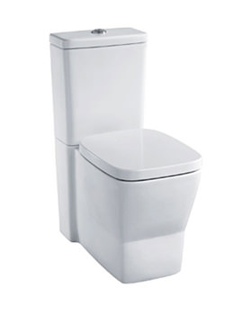 Twyford Vello Close Coupled Back To Wall WC 670mm | VO1468WH