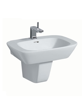 Twyford Vello Washbasin 600mm | VO4711WH