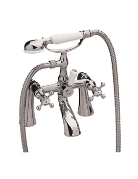Twyford Manhattan 2 Hole Bath Shower Mixer Tap | MH5265CP