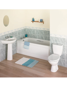 Twyford Option Bathroom Suite | OT8522WH, OT4211WH, OT1148WH