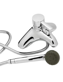Roca Targa Deck Mounted Bath Shower Mixer Tap With Kit | 5BM460C00
