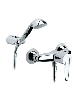 Roca Vectra Wall Mounted Shower Mixer With Kit | 5A2061C00