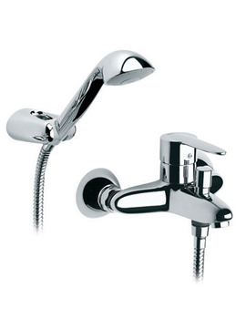 Roca Vectra Wall Mounted Bath Shower Mixer Tap With Kit | 5A0161C00